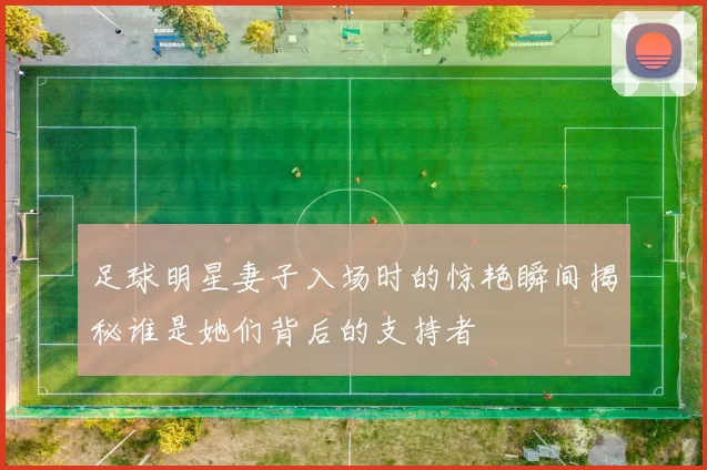 足球明星妻子入场时的惊艳瞬间揭秘谁是她们背后的支持者